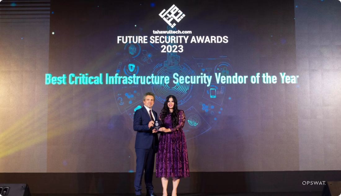 OPSWAT nominato miglior fornitore di sicurezza per infrastrutture critiche 2023